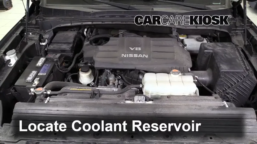2017 Nissan Titan XD SL 5.6L V8 Coolant (Antifreeze)